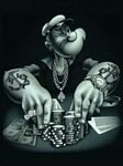 pic for Popeye Playing Poker